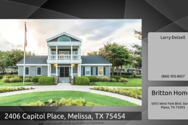 2406 Capitol Place, Melissa, TX 75454