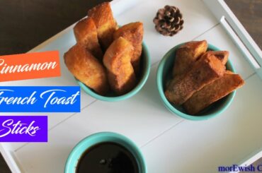 Cinnamon sugar French Toast Sticks recipe by morEwish