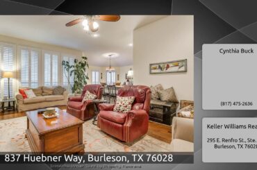 837 Huebner Way, Burleson, TX 76028