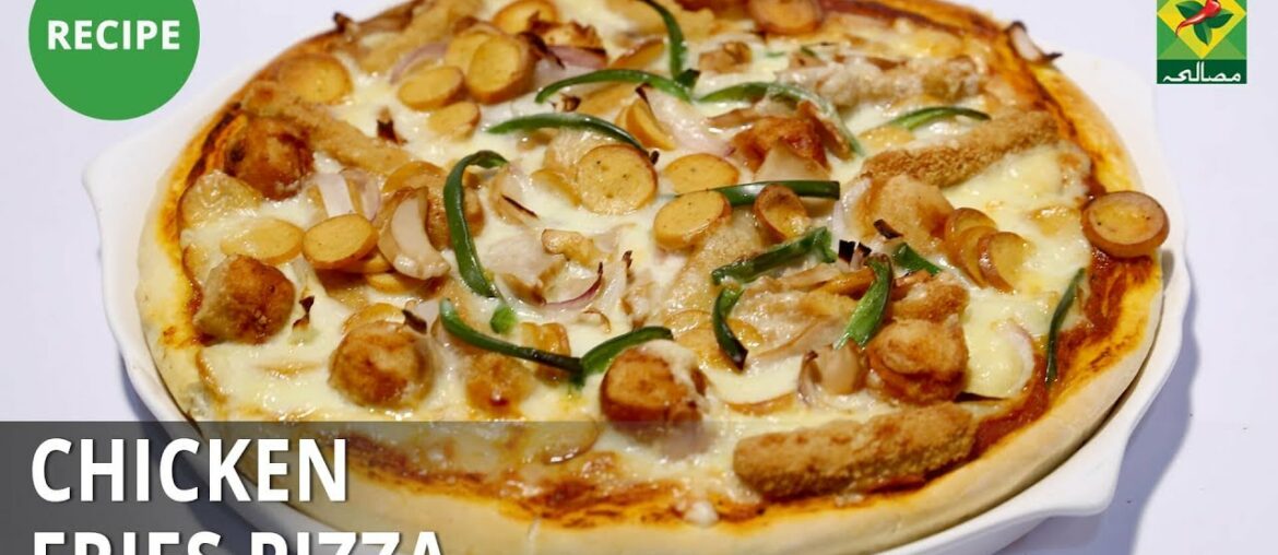 Chicken Fries Pizza Recipe | Mehboob's Kitchen | Mehboob Khan | Fast Food Chicken Fries Pizza Recipe | Mehboob's Kitchen | Mehboob Khan | Fast Food