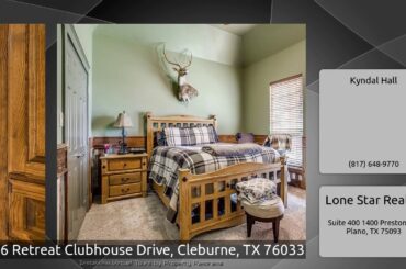 6136 Retreat Clubhouse Drive, Cleburne, TX 76033