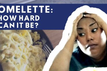 "How to Make a Classic French Omelette", shared the amateur cook.