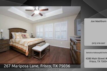 267 Mariposa Lane, Frisco, TX 75036