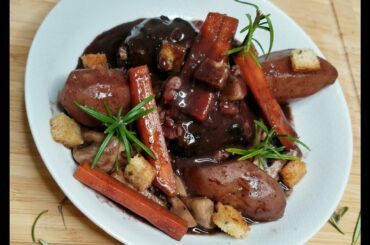 How To Make Authentic French Coq Au Vin (Rooster with Wine)