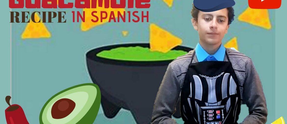 THE FRENCH CHEF MAKES GUACAMOLE RECIPE (SPANISH EDITION)