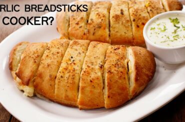 Stuffed Garlic Bread in Cooker | No Oven Cheesy BreadSticks Recipe - CookingShooking