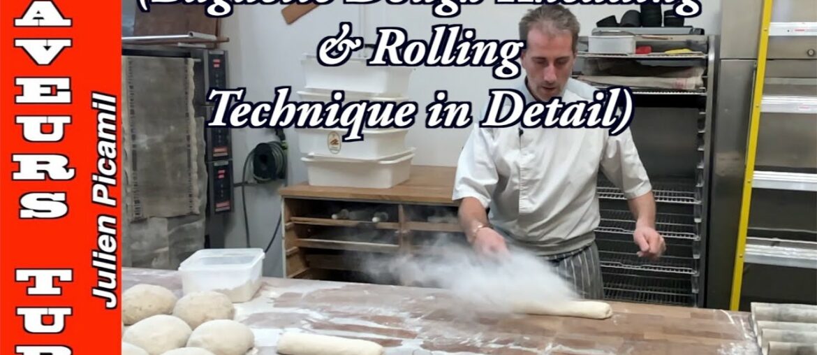 How to do Baguette the Kneading & Rolling technique with The French Baker TV Chef Julien. How to do Baguette the Kneading & Rolling technique with The French Baker TV Chef Julien.