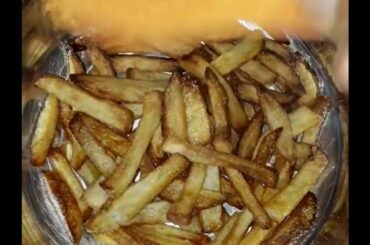 #Homemade French Fries recipe#ఫ్రెంచ్ ఫ్రైస్ ఈవెనింగ్ ఇలా   ఒకసారి ట్రై చేయండి