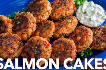 How To Make Salmon Cakes Recipe - Quick and Easy Salmon Patties