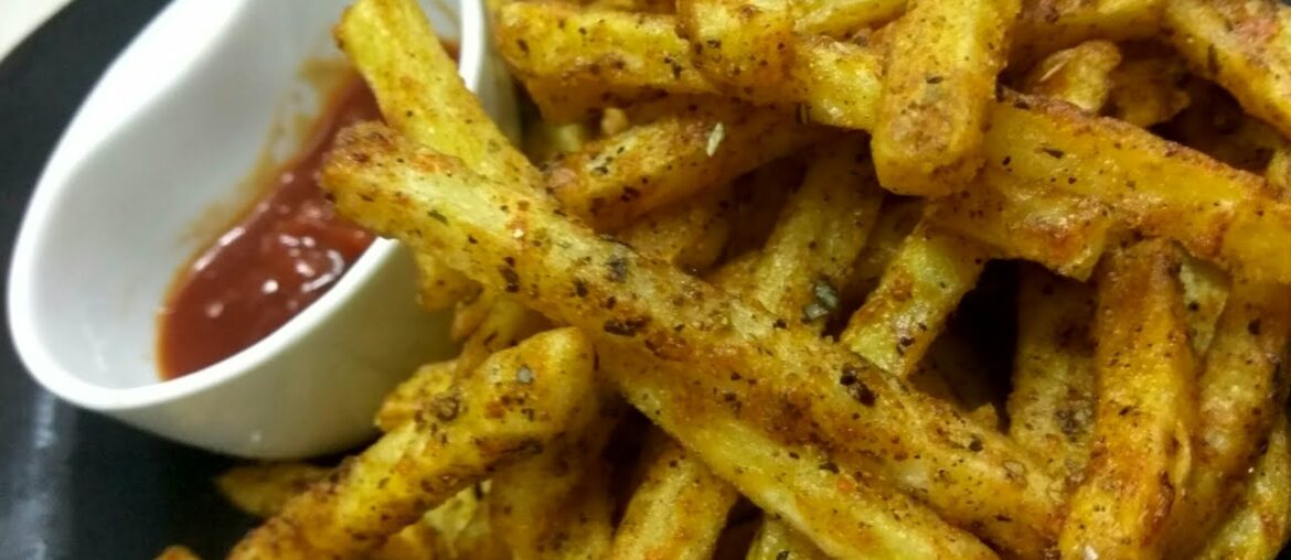कही नहीं खाएं होगें ऐसे Masala french fries/crispy french fries recipe/spicy french fries