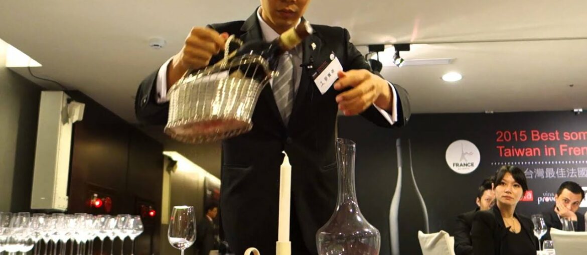 2015 Sopexa Best Sommelier in French Wine Competition - Kevin Lu