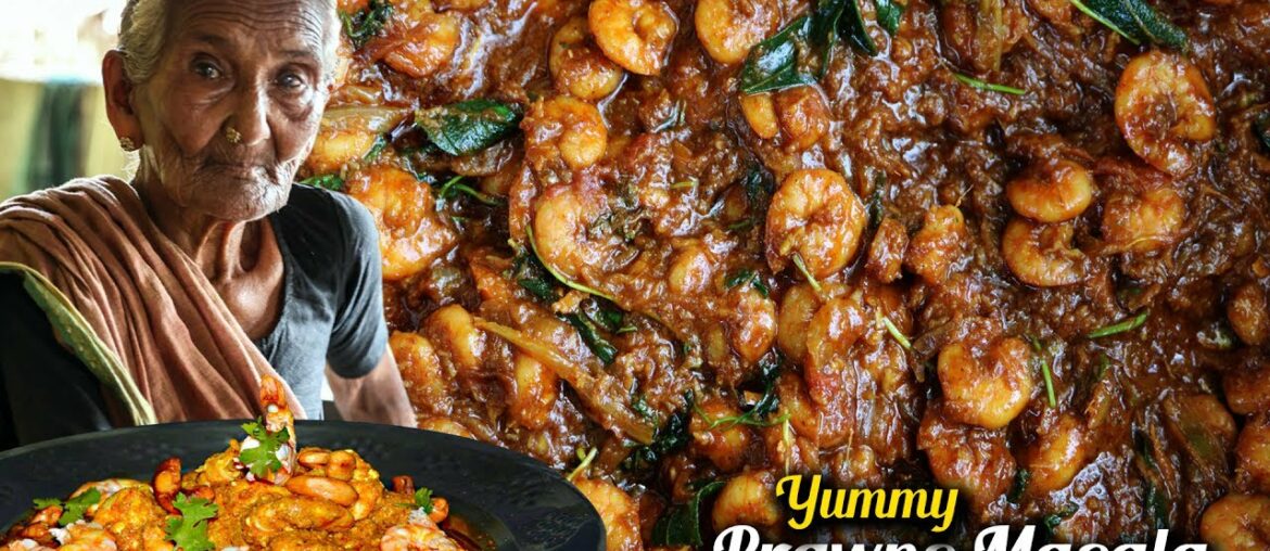 Prawn Masala Curry  | Yummy Prawns Recipe By Granny Mastanamma