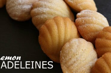 Madeleine Recipe (Soft French Butter Cakes) | Homemade Madeleines with Lemon Flavour