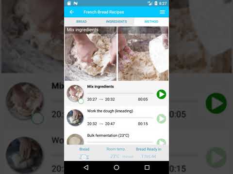 French Bread Recipes Android App demo v1.061 French Bread Recipes Android App demo v1.061