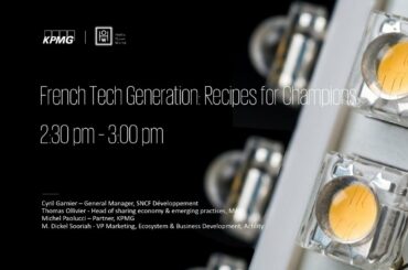 French Tech Generation: Recipes for Champions
