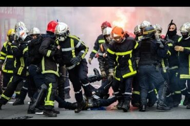 Macron is chaos! French President shamed after ‘terrifying’ police and firemen clashes  - News 247