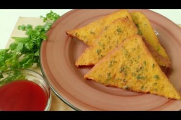 Spicy French Toast - Masala French Toast Recipe by Cooking With Samra