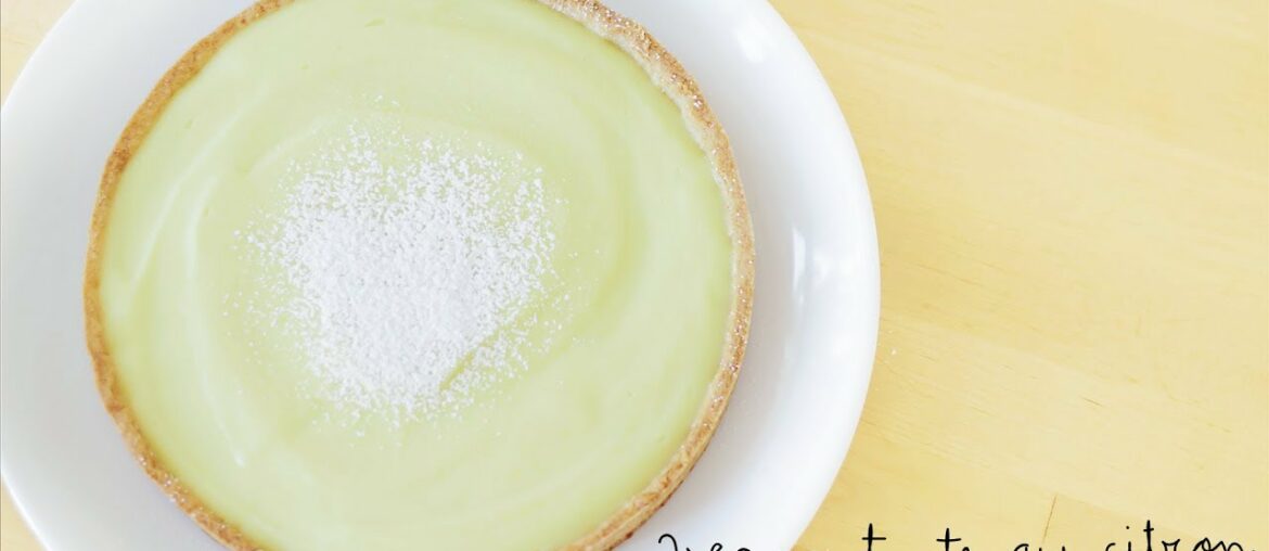 Vegan Tarte Au Citron: French Recipe | Receta francesa Vegan Tarte Au Citron: French Recipe | Receta francesa