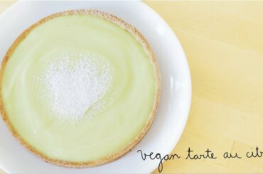 Vegan Tarte Au Citron: French Recipe | Receta francesa