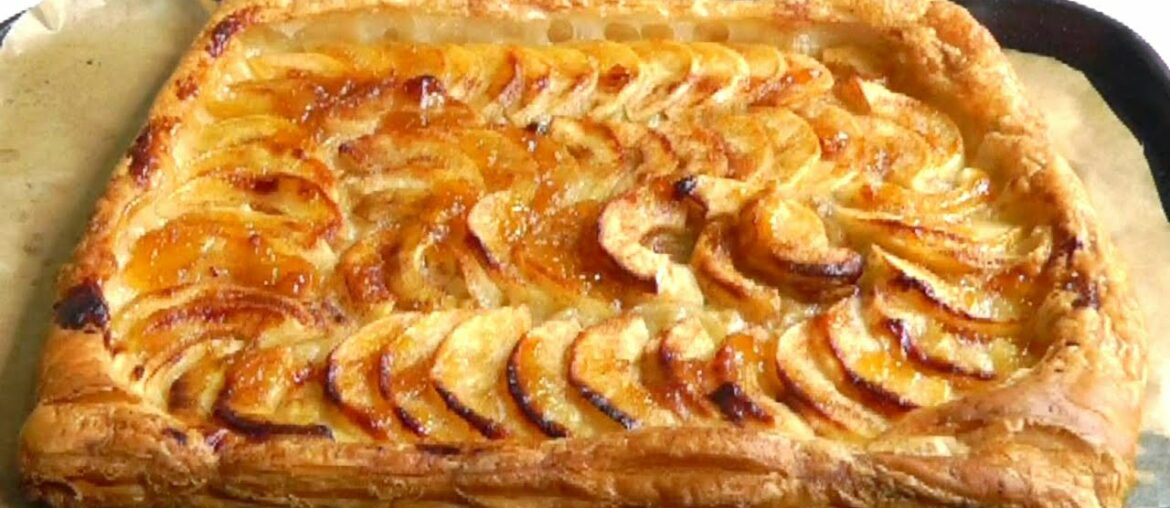 How to Make APPLE TART with PUFF PASTRY Easy recipe How to Make APPLE TART with PUFF PASTRY Easy recipe