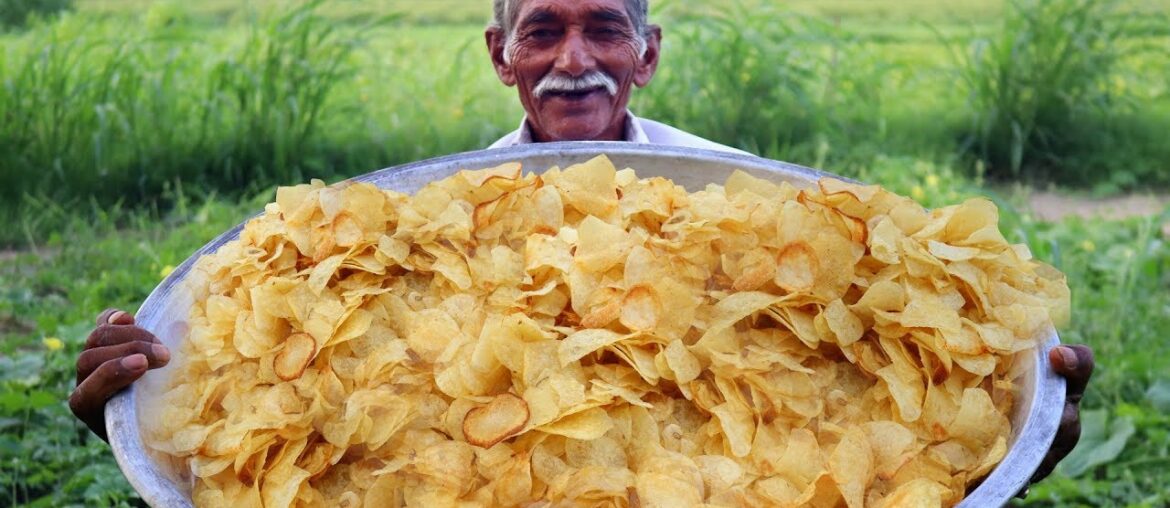 Potato Wafers | Crispy Potato Chips | Quick and Easy Aloo Chips Recipe | Grandpa Kitchen Potato Wafers | Crispy Potato Chips | Quick and Easy Aloo Chips Recipe | Grandpa Kitchen