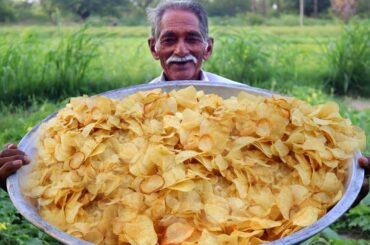 Potato Wafers | Crispy Potato Chips | Quick and Easy Aloo Chips Recipe | Grandpa Kitchen