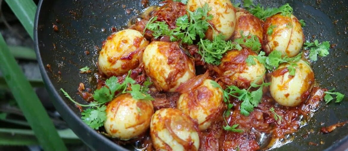 Egg Curry - Fried Egg Recipe - Country Food