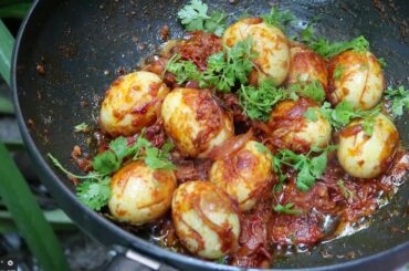 Egg Curry - Fried Egg Recipe - Country Food