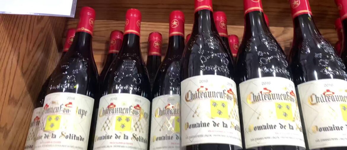 French Red Wine Domaine De La Solitude 2016 Châteauneuf-du-Pape
