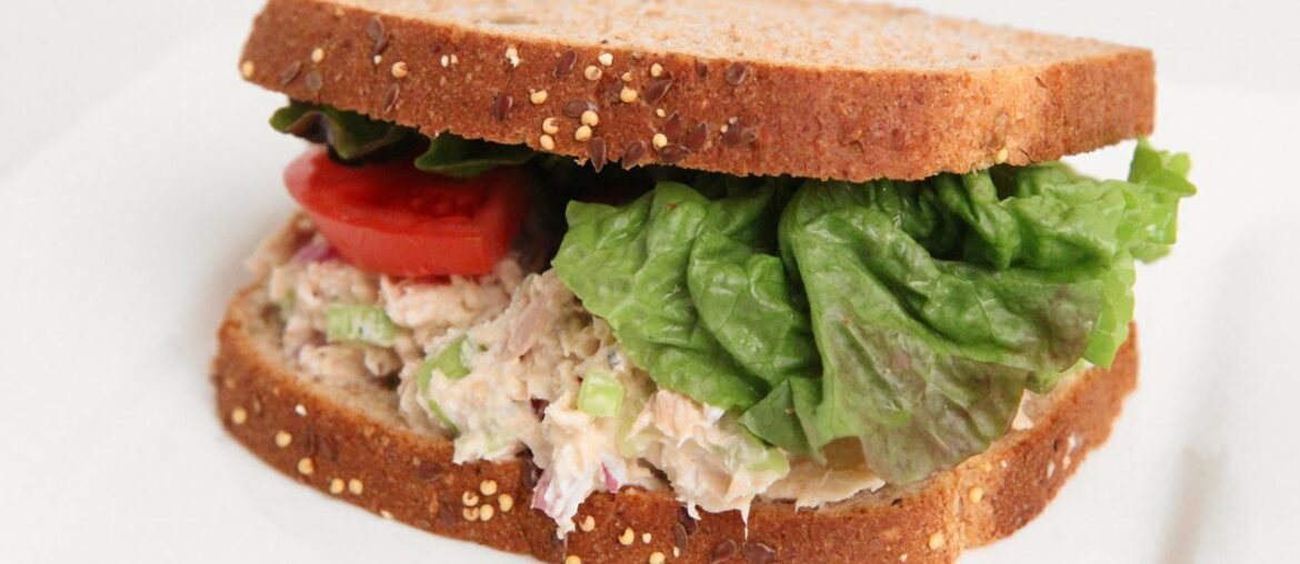 Homemade Tuna Salad Sandwich Recipe - Laura Vitale - Laura in the Kitchen Episode 909