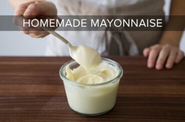 HOW TO MAKE MAYONNAISE | easy mayo recipe with stick blender