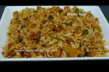 Potato Rice - Lunch Box Recipe