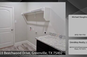 603 Beechwood Drive, Greenville, TX 75402