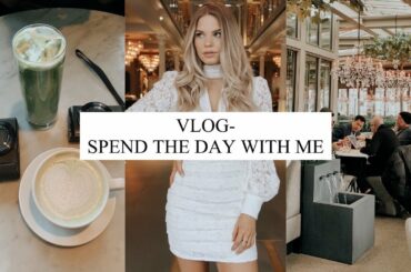 VLOG-  Spend The Day With Me! RH Rooftop Restaurant, Soho & More