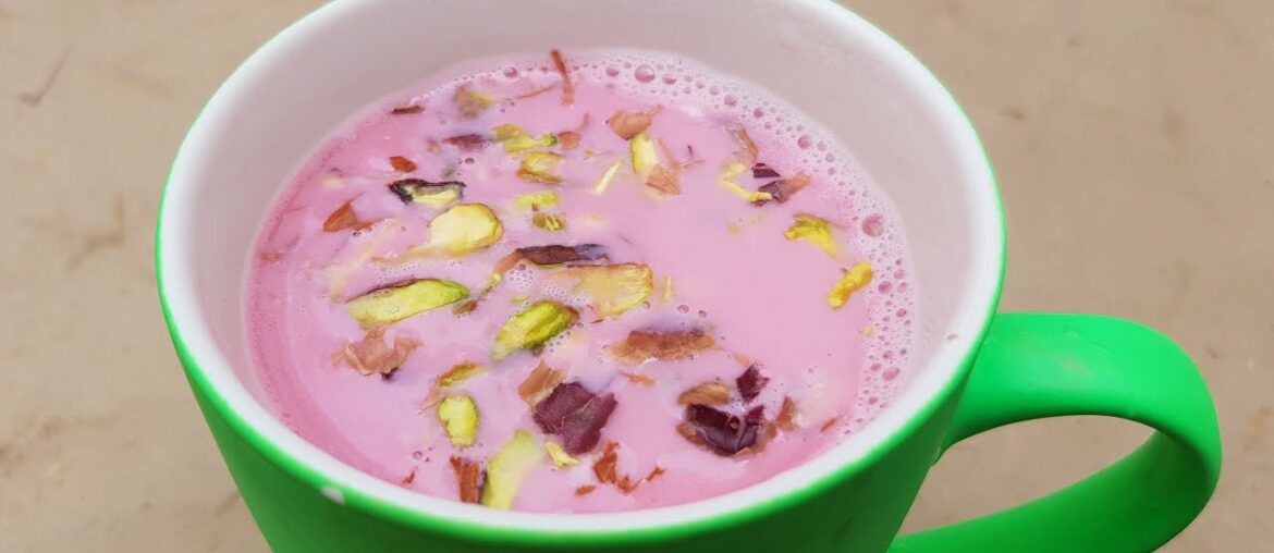 Kashmiri Chai Recipe | کشمیری چائے | Pink Tea Recipe | Gulabi Chai by  Mubashir Saddique