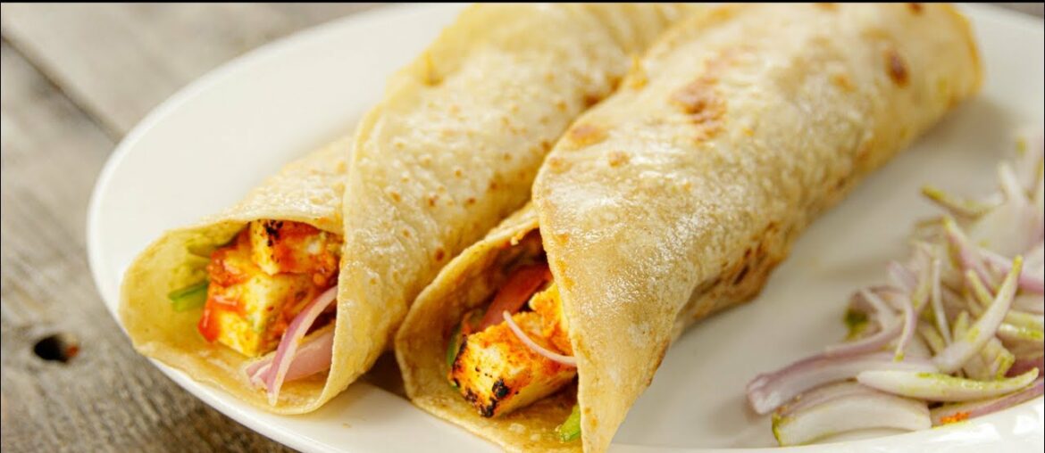 Paneer Kathi Roll – REAL Kati Rolls Kolkata Style Wrap Recipe – CookingShooking Paneer Kathi Roll - REAL Kati Rolls Kolkata Style Wrap Recipe - CookingShooking
