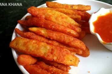 जानिए अग्रवाल जैसा क्रिस्पी पोटैटो फ्रेंच फ्राइज रेसिपी- french fries recipe - crispy french fries