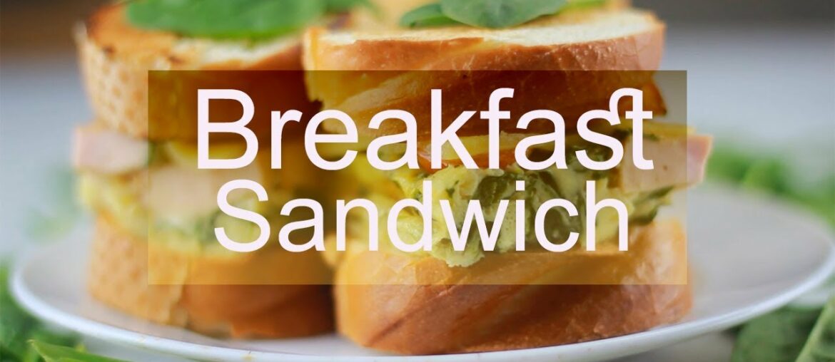 FREEZER BREAKFAST SANDWICHES - French Food Recipe | Cook N Eat