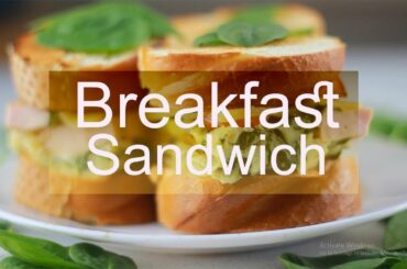 FREEZER BREAKFAST SANDWICHES - French Food Recipe | Cook N Eat