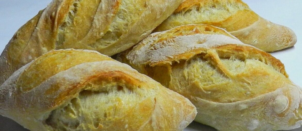 MINI BAGUETTE! No-Knead Overnight Dough Recipe