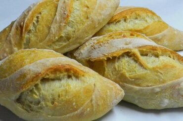 MINI BAGUETTE! No-Knead Overnight Dough Recipe