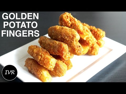 Crunchy Potato Fingers | Easy & Quick Snack Recipe | Homemade Crispy Potato Fingers Recipe Crunchy Potato Fingers | Easy & Quick Snack Recipe | Homemade Crispy Potato Fingers Recipe