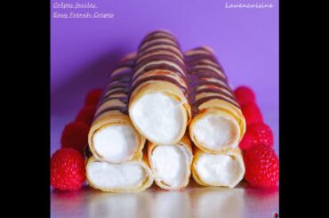 Recette Crêpes faciles Crêpes rapides au blender Easy French Crepes Recipe