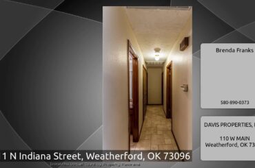 1211 N Indiana Street, Weatherford, OK 73096