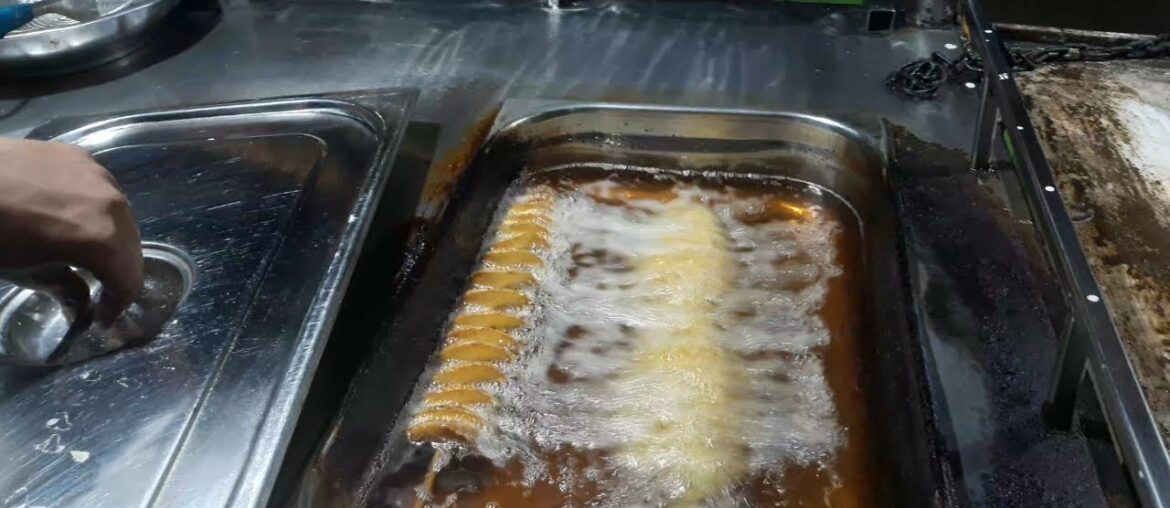 Spiral Fried Potato/French Fries/Butter Sweet Corn/Chennai Roadside Recipe