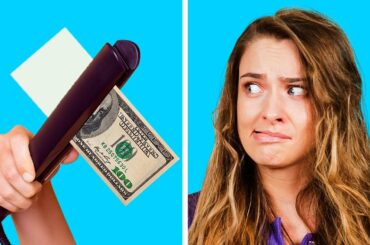 40 TRICKS WITH MONEY FROM YOUR POCKET || 5-Minute Recipes To Have Fun!