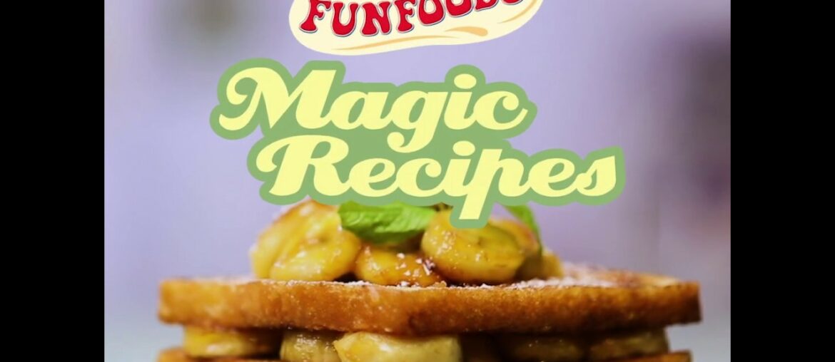 How to make an eggless French Toast | Easy Magic Recipes by FunFoods