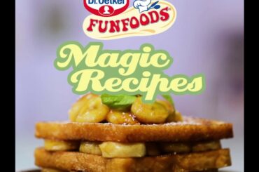 How to make an eggless French Toast | Easy Magic Recipes by FunFoods