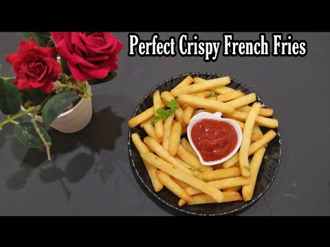 Crispy French Fries Recipe / Perfect French Fries /Homemade French Fries Crispy French Fries Recipe / Perfect French Fries /Homemade French Fries