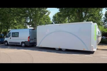 sCarabane Spinning Tiny Home in France See it Spin at the end!